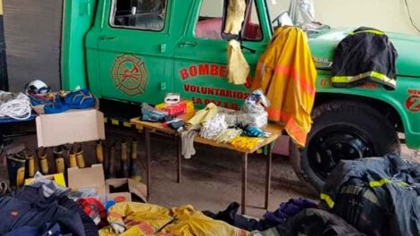 Solidaridad entre Cuarteles de Bomberos Voluntarios de Argentina