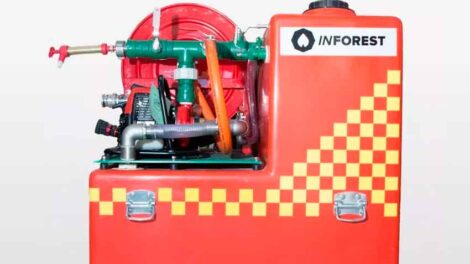 Bomberos de Berrotarán adquirió una nueva unidad y Kit Forestal