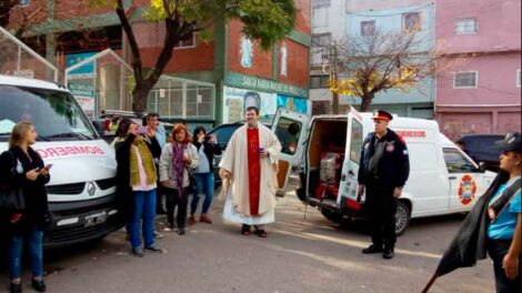 Unidad de ataque rápido de Bomberos Voluntarios San José de Flores