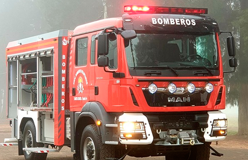 Nueva Unidad autobomba para Bomberos de Santa Isabel