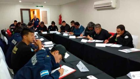 Capacitación para los Bomberos Voluntarios de San Juan