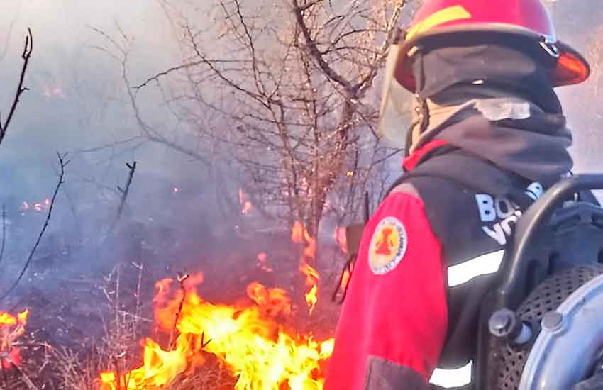 Nación reconoció a Bomberos Voluntarios de Tilisarao