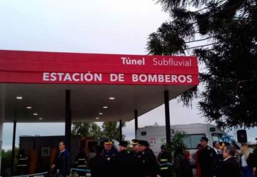 El Túnel Subfluvial ya tiene Estación de Bomberos propia