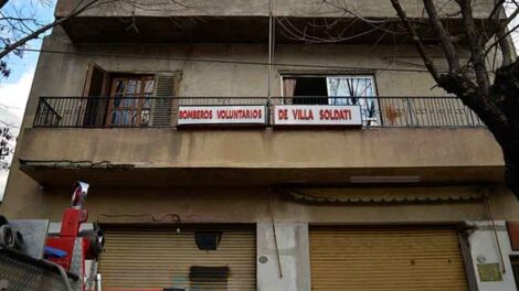 La lucha de los bomberos voluntarios de Villa Soldati