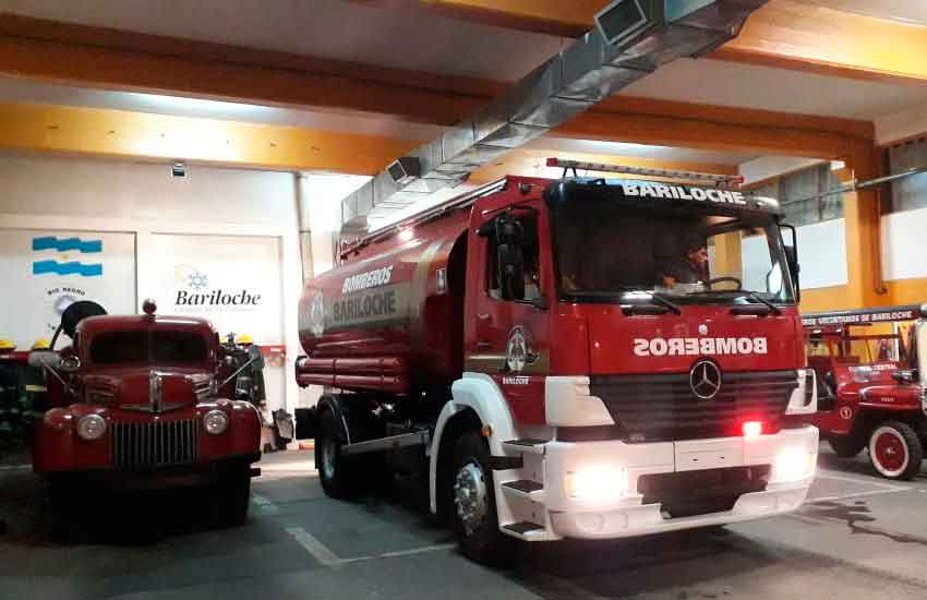 Camión cisterna para Bomberos de Bariloche
