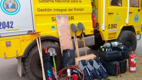 Entregaron a Bomberos una Autobomba y elementos de Rescate Vehicular