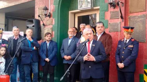 Día Nacional del Bombero Voluntario en La Boca