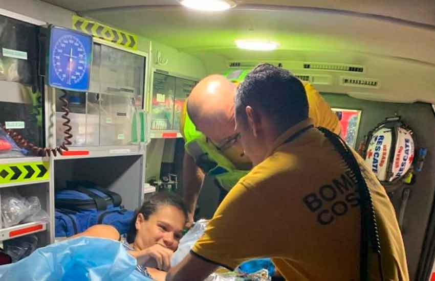 Bebé nace en estación de Bomberos de Tibás
