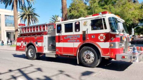 Bomberos adquiere moderno carro bomba en USA gracias a la comunidad