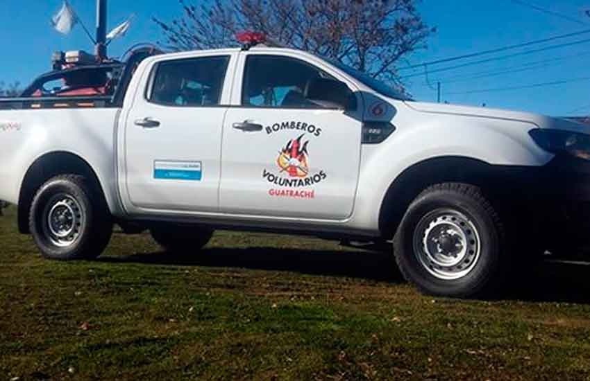 Bomberos Voluntarios Guatraché tiene su primer unidad 0km.