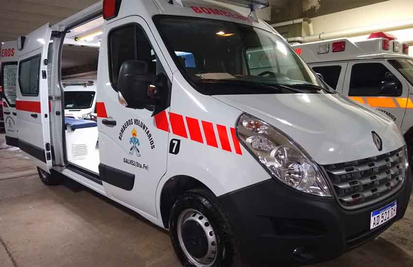 Nueva Unidad de Bomberos Voluntarios de Galvez