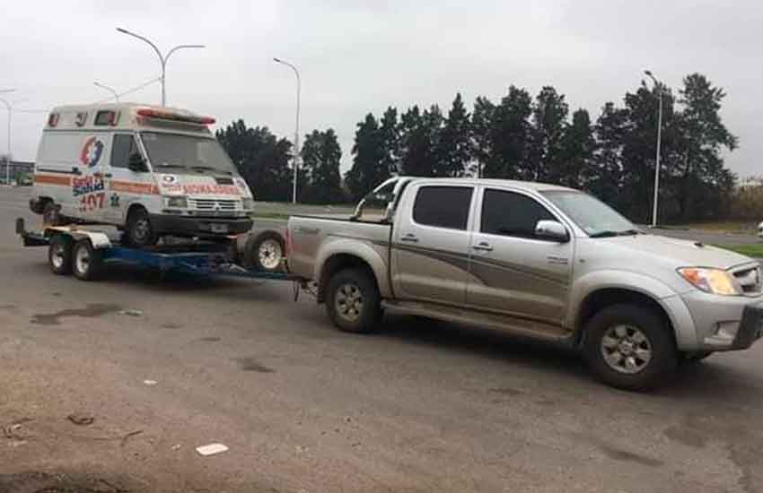 Bomberos de Pueblo Andino consiguieron su primer vehículo