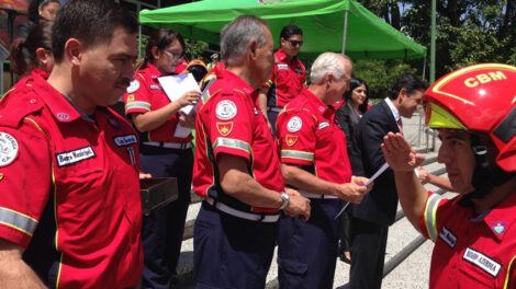 Graduación de nuevos Bomberos Municipales de Guatemala