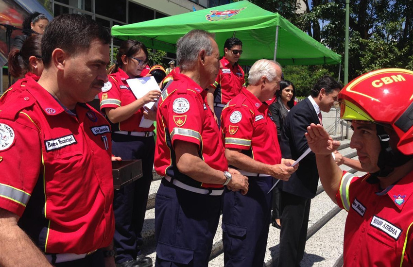 Graduación de nuevos Bomberos Municipales de Guatemala