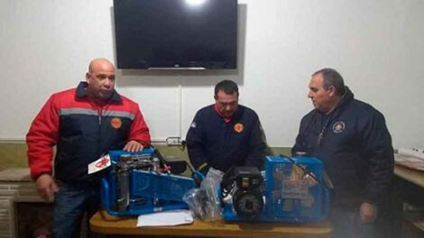 Bomberos Voluntarios de Berisso sumaron nuevo equipamiento
