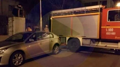 Obstruyó con su auto el lugar de carga de agua de los Bomberos
