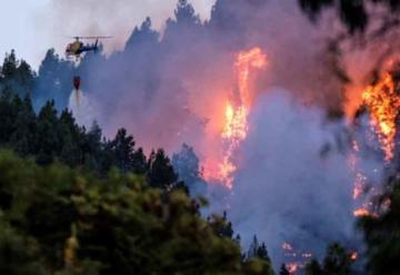 El fuego avanza fuera de capacidad de control en Gran Canaria