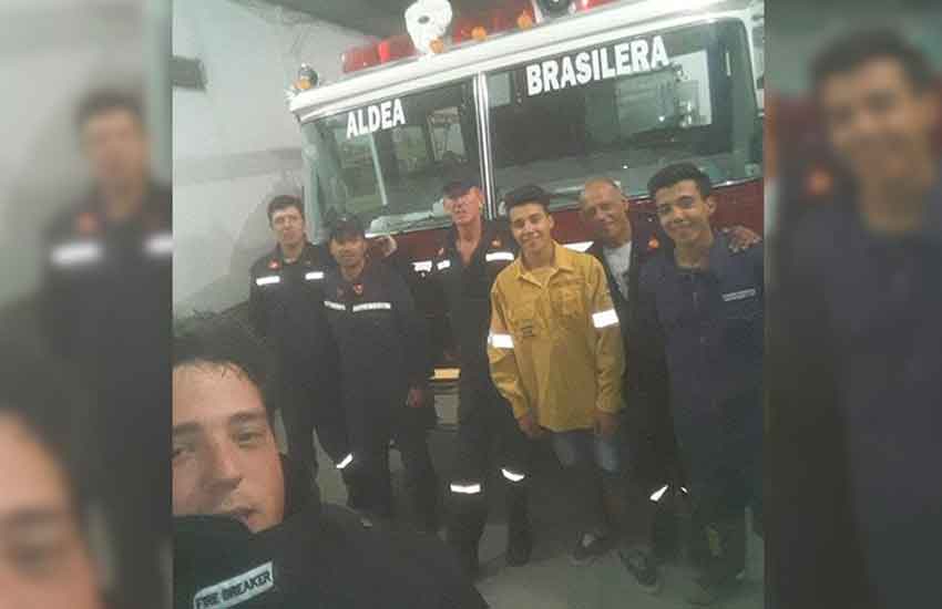 Bomberos salvó la vida de un bebé que había sufrido una broncoaspiración