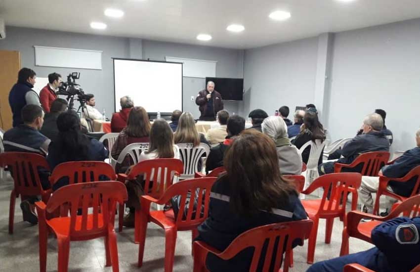Se presentó el Proyecto del Centro de Capacitaciones de Bomberos