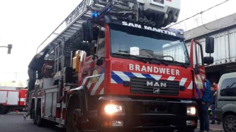 Bomberos Voluntarios de General San Martín con nuevo Hidroelevador