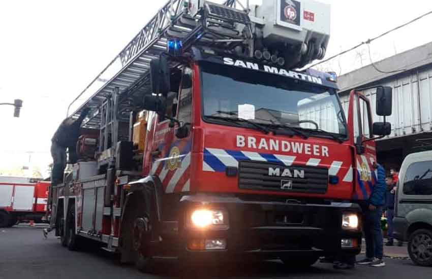 Bomberos Voluntarios de General San Martín con nuevo Hidroelevador