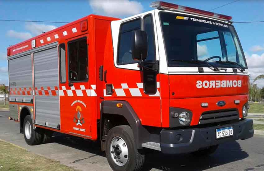 Nueva Unidad de rescate de Bomberos de Coronel Suarez