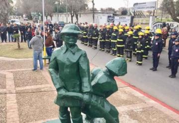 Homenaje a los bomberos caídos en General Pico a 20 años de la tragedia