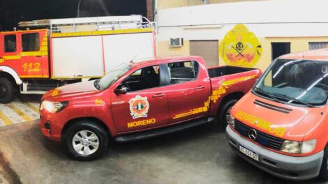 Nuevas unidades para Bomberos Voluntarios de Moreno