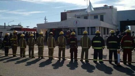 Bomberos de Dalmacio Vélez presentan su cuartel