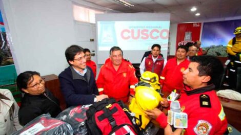 Nuevos equipos para Bomberos Voluntarios del Perú