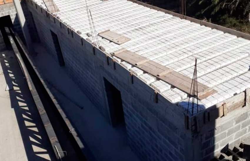 Avanza la construcción del nuevo cuartel de Bomberos de Feliciano