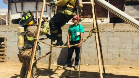 Realizan Bomberos Primera Competencia Novato del Año
