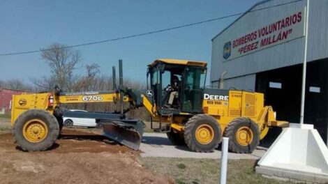 Mejoras en el cuartel de Bomberos de Pérez Millán