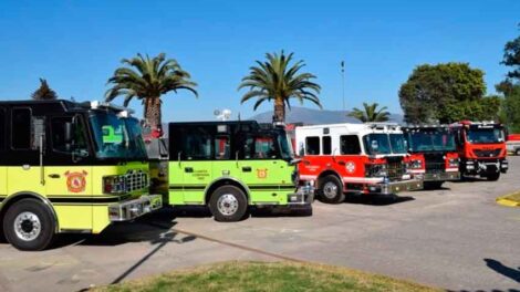 Bomberos de Tocopilla y Calama recibieron nuevos carros bomba