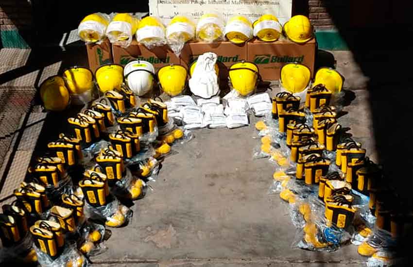 Bomberos Voluntarios de Tortuguitas con nuevos equipos