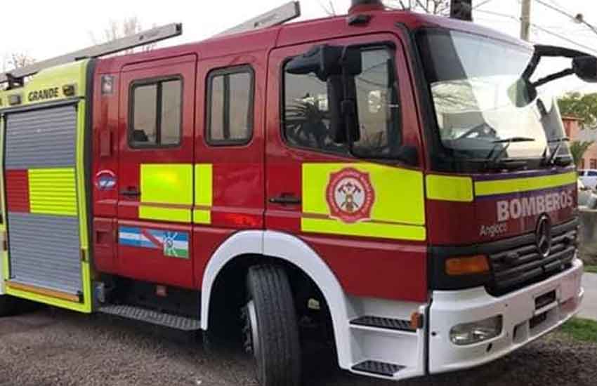 Nueva unidad para Bomberos Voluntarios de María Grande