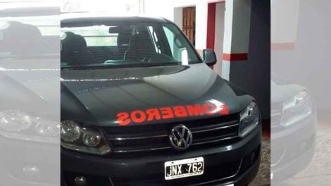 Bomberos de Pavón Arriba con Nueva unidad