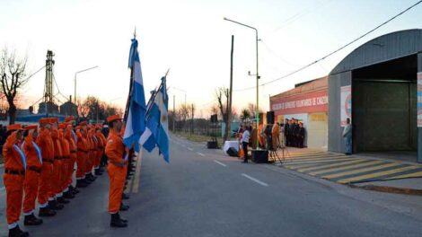 Bomberos Voluntarios de Chazón festejó su 10º Aniversario