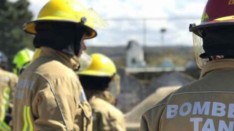 Bomberos Voluntarios Tanti con nuevos equipos