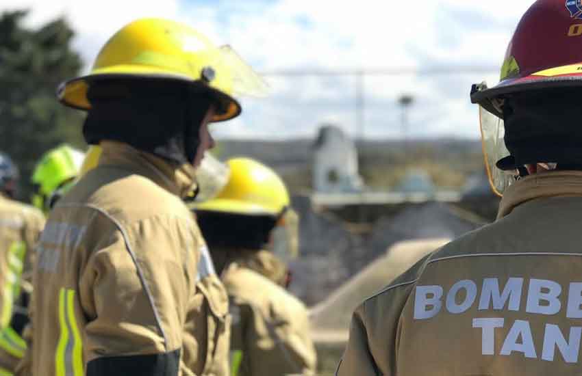 Bomberos Voluntarios Tanti con nuevos equipos