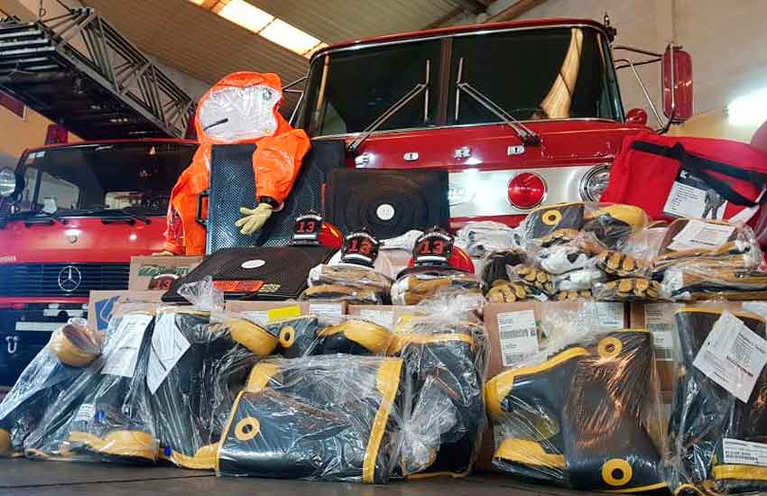 Los Bomberos de Bernal realizaron una compra de materiales