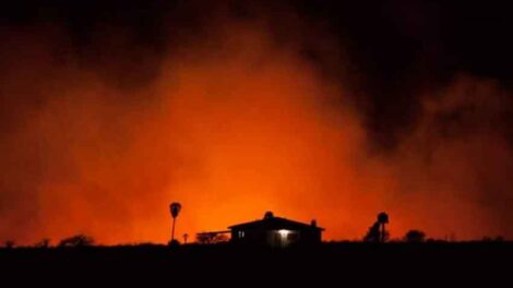 Nuevo foco de incendio en Los Cocos
