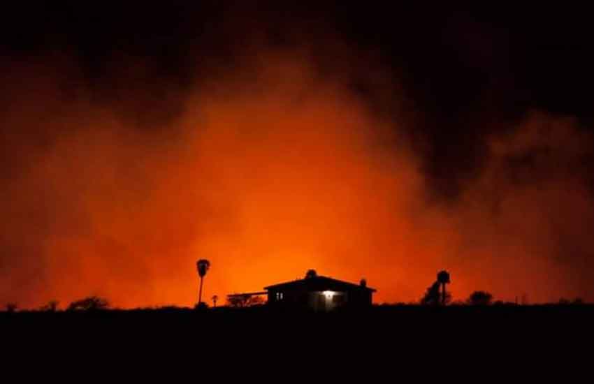 Nuevo foco de incendio en Los Cocos