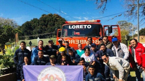 Bomberos de Loreto adquirieron su primera autobomba