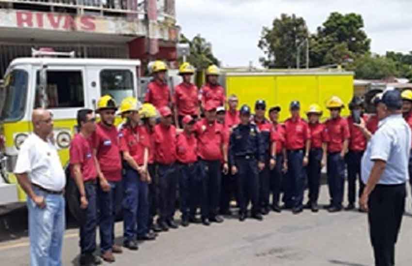 Nuevo camión para el Cuerpo de Bomberos de Rivas