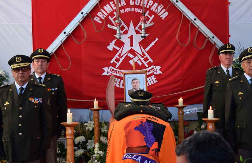 Bomberos de Chile decreta Duelo Institucional