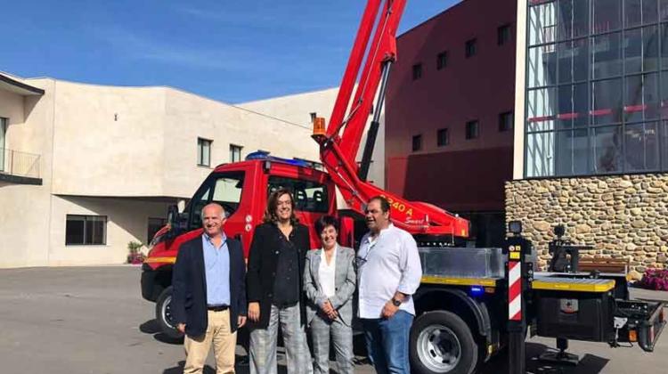 Ayuntamiento de Guardo con nuevo camión de bomberos