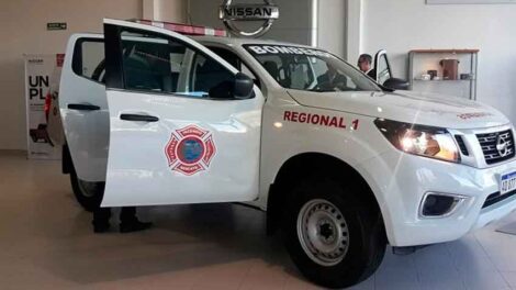 Bomberos de Puerto Pirámides incorporan nueva unidad