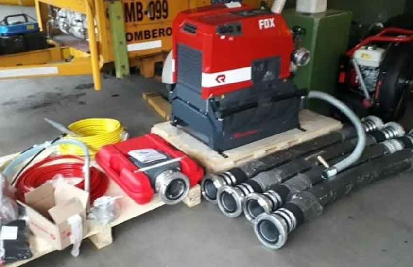 Nuevo equipamiento para los Bomberos de Chascomus