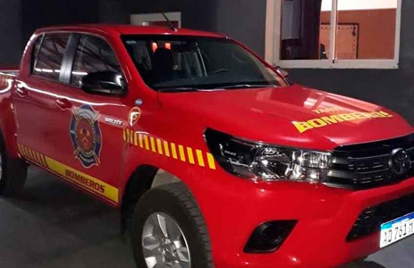 Nueva unidad de Bomberos Voluntarios Tanti